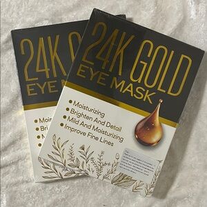 24K Gold Eye Mask-2 packs